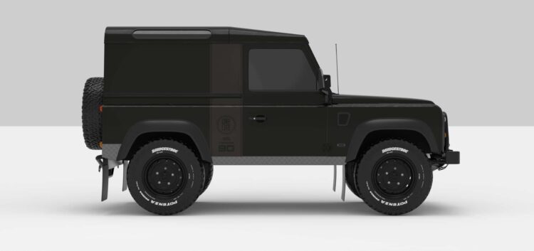 Stickers Décoration Land Rover Defender