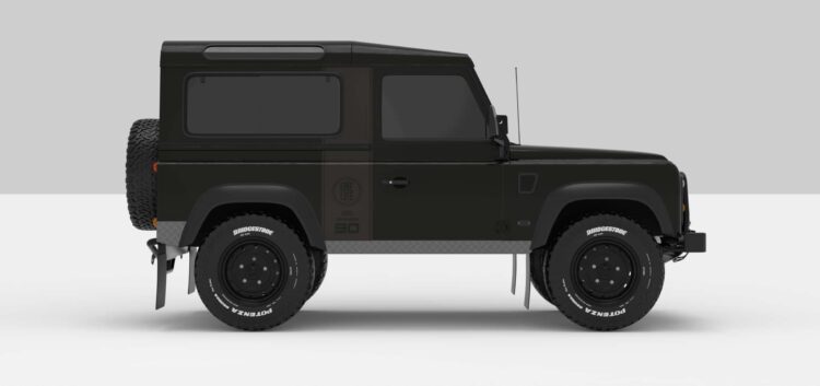 Stickers Décoration Land Rover Defender