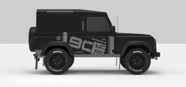 Stickers Décoration Land Rover Defender