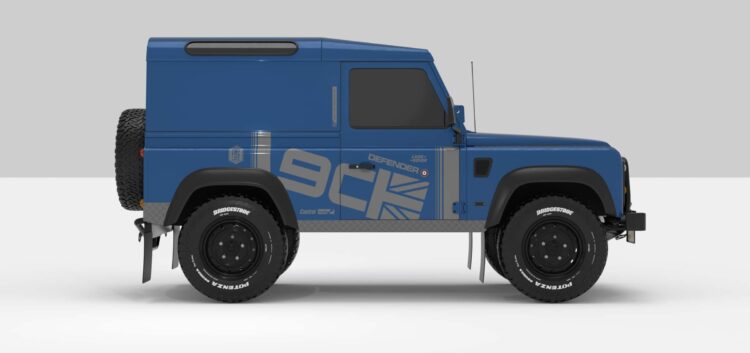 Stickers Décoration Land Rover Defender