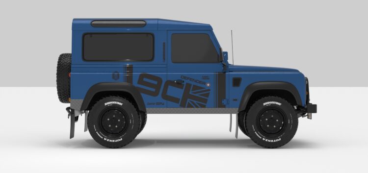 Stickers Décoration Land Rover Defender