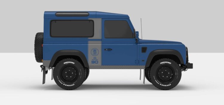 Stickers Décoration Land Rover Defender