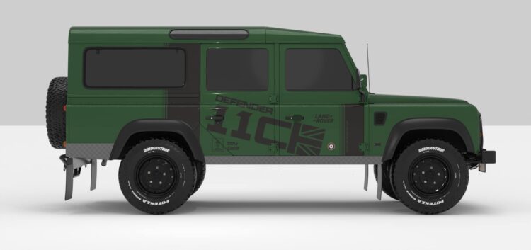 Stickers Décoration Land Rover Defender