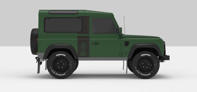 Stickers Décoration Land Rover Defender