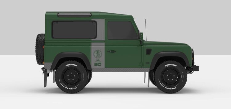 Stickers Décoration Land Rover Defender
