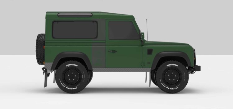 Stickers Décoration Land Rover Defender