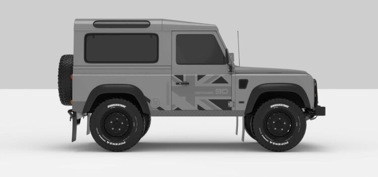 Defender Grey -- Dark Grey / Ligth Grey