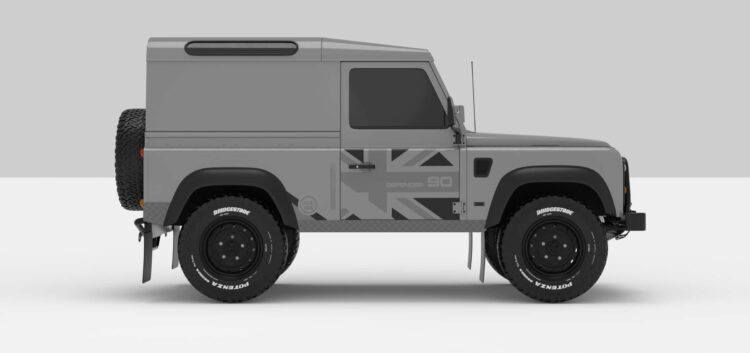 Defender Grey -- Dark Grey / Ligth Grey