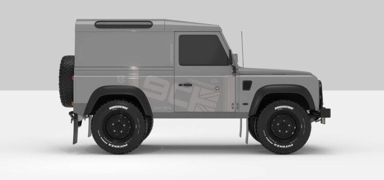 Stickers Décoration Land Rover Defender