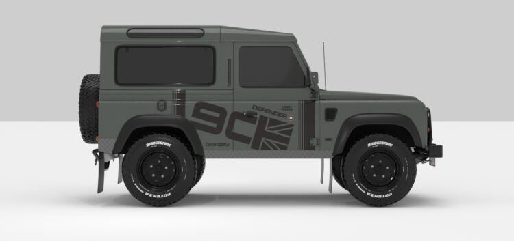 Stickers Décoration Land Rover Defender