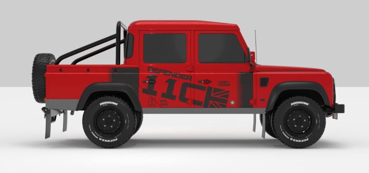 Stickers Décoration Land Rover Defender