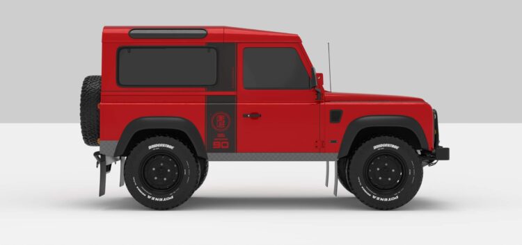 Stickers Décoration Land Rover Defender