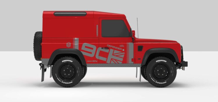 Stickers Décoration Land Rover Defender