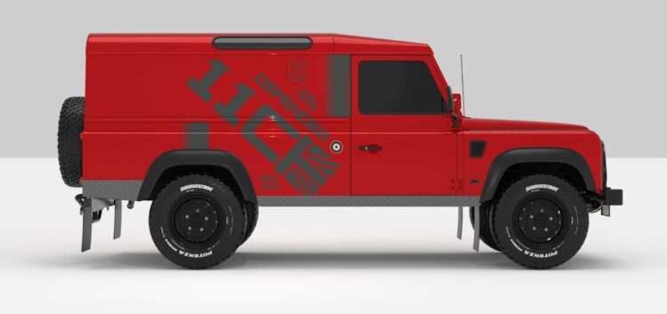 Stickers Décoration Land Rover Defender