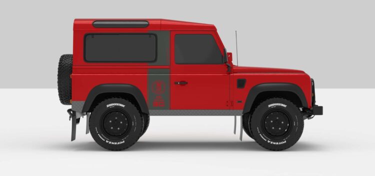 Stickers Décoration Land Rover Defender